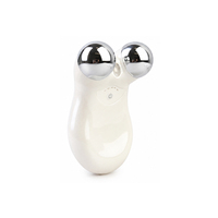 Masseur facial à micro-courant 5 niveaux, double rouleau pour le visage et le cou, appareil de beauté rechargeable Type C pour usage domestique OEM ODM