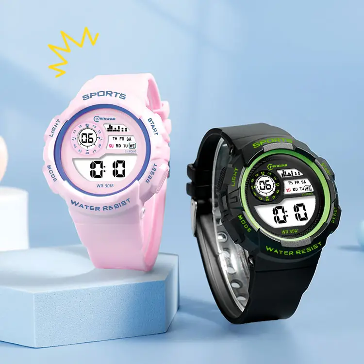 Unisex Waterproof Sports Student Girls Kids Led Watches Electronic Digital Watch For Relojes Digitales