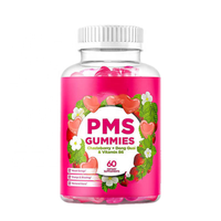 Ensemble de bien-être pour femmes, sachet de thé au gingembre + gommes PMS + gommes pour le sommeil, fabricant OEM, soutien quotidien pour le confort