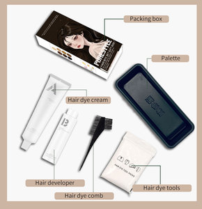 Tinta per Capelli <span class=keywords><strong>Permanente</strong></span> PURESTYLE Stile Europeo <span class=keywords><strong>Senza</strong></span> <span class=keywords><strong>Ammoniaca</strong></span>, Crema Colorante Cruelty-Free di Grado Cosmetico per Tutti i Tipi di Capelli, Set di Colori - Product Image 2