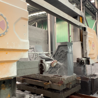 Machine de découpe de pierre à fil diamanté CNC de qualité supérieure avec table rotative à 360° pour utilisation en carrière de carreaux