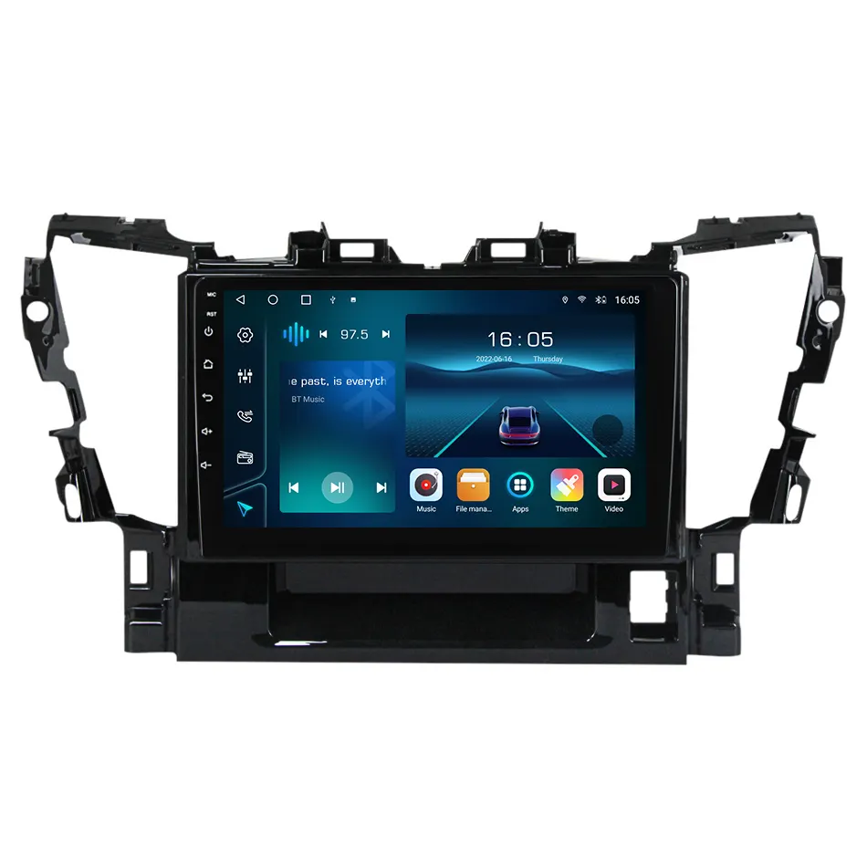 Krando Autoradio Autoradio Android 12.0 navigazione GPS per Toyota Alphard 2015 - 2020 lettore Stereo multimediale Wireless CarPlay