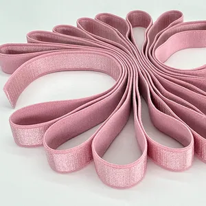 SGKJ GAS2890 özel elastik dokuma bant şerit fabrika özel naylon dokuma sutyen elastik bant elastik kayış elastik dokuma