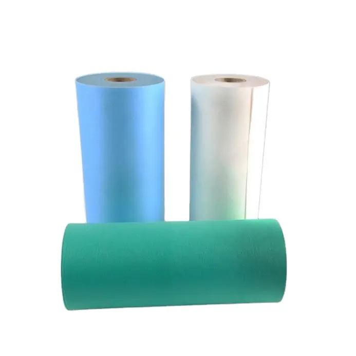 Medical grade Nonwoven Disposable Bed Sheets Roll SMS SS non woven fabric