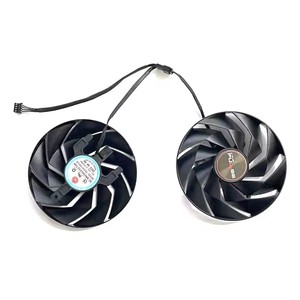 พัดลม GPU <span class=keywords><strong>RX6750</strong></span> 0.45A DC 12V 95มม. FD10015M12D 4PIN สำหรับการ์ดจอแซฟไฟร์พัลส์ AMD Radeon RX 6750 XT - Product Image 2