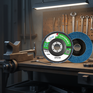 Disque à lamelles Fervi Performance 115 mm, abrasif sans fer pour ponçage du métal - Product Image 2