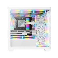 AntarcChill Factory Price Glass PC Case Tower Esports Atmosphere RGB MATX Gaming Computer Cases & Towers Desk Case Casing for PC