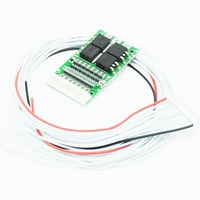 BMS 6S 7S 8S 9S 10S 11S 12S 13S 4.2V 25A BMS réglable pour batterie lithium-ion 18650, module de protection de circuit imprimé PCB PCM