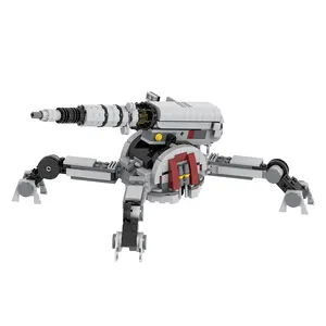 Space WARS-Bloques de construcción MOC MOOXI MOC2050 para niños y niñas, juguete antiblindaje MOC MOOXI MOC2050, serie DIY