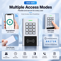 Clavier de contrôle d'accès WiFi RFID Secukey, système d'entrée intelligent Tuya APP, étanche IP66, contrôleur d'accès par carte PIN en métal