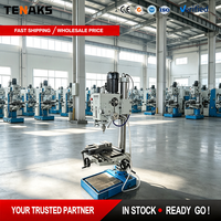 Máquina Perforadora de Columna Pequeña Multifuncional Z5045C/1 con PLC, Bomba de Rodamientos y Motor de Engranajes para Perforación, Escariado, Roscado y Mandrinado