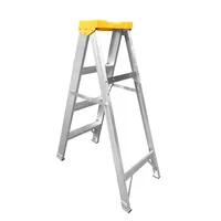 Foshan Manufacturer Customized 6063 T5 Material Folding Single Aluminum Ladder En131 Aluminum Ladder for Ship