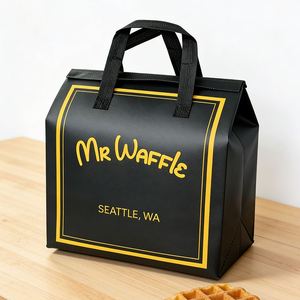 Sac isotherme non tissé biodégradable et recyclable 2026 pour livraison de repas, bouteilles de vin et courses - Product Image 1