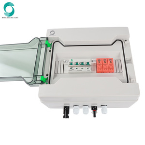 WSDB-PV1/1 IP65 étanche 1 entrée 1 sortie 1 chaîne 16A 1000V DC PV panneau solaire boîte de combinaison de puissance pour système de réseau de panneaux solaires - Product Image 6