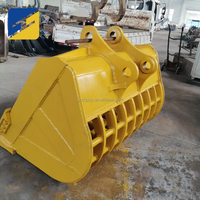 Bucket Excavator Standar Pasokan Pabrik, Tahan Aus Tinggi, Perlengkapan Bucket Excavator