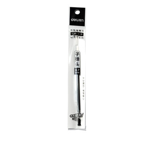 Deli Gel <b>Pen</b> Refill S761 0.7mm Bullet Tip Black 20 Pcs Office Student Use - Product Image 2