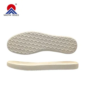 New Arrival Cheap White Men Rubber Sheet Shoe Sole