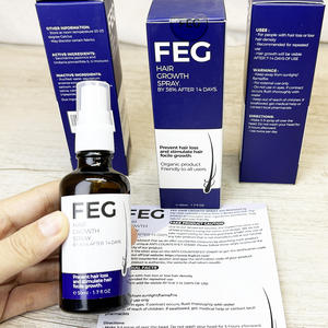 Serum penumbuh rambut pria dan wanita, minyak penumbuh rambut organik alami 100% Label pribadi - Product Image 5