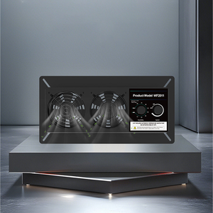Ventilateur axial mural EC 100-240V 220CFM 3000RPM avec pales en fonte, acier inoxydable, faible bruit, économie d'énergie, télécommande électrique - Product Image 1