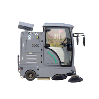 Balayeuse multifonction autoportée XY-A5S 48V avec lavage haute pression 13MPa, canon à brouillard 10m, bac à poussière 220L et réservoir 200L pour usine