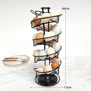 Soporte para Cápsulas de Café <span class=keywords><strong>Dolce</strong></span> <span class=keywords><strong>Gusto</strong></span> en Espiral con Base Giratoria - Diseño de Espuma de Leche, Organizador de Hierro para Encimera de Cocina, Negro Minimalista - Product Image 5