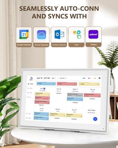 Tự phát triển ứng dụng 10.1 "HD IPS LCD hiển thị 2GB 32GB Android 10.1 mất bộ nhớ ngày đồng hồ kỹ thuật số lịch - Product Image 3