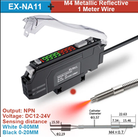 Amplificateur à fibre à double affichage numérique EX-HD100
