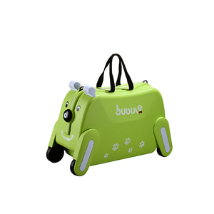 BUBULE Léger de Prix Usine <span class=keywords><strong>4</strong></span> <span class=keywords><strong>Roues</strong></span> Spinner 19 "PP Pas Cher Enfants Voyage Valise Rigide - Product Image 1