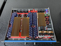 CT2.08 profesyonel 2 kanal 800watt 800W dijital 1u amplifikatör profesyonel sınıf d