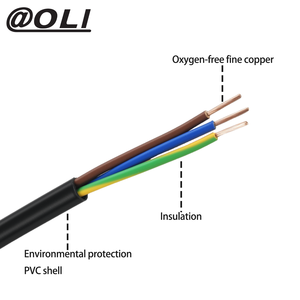 Chất lượng cao và giá cả cạnh tranh PC dây cáp điện PVC EU 3 C13 Pin VDE dây điện - Product Image 4