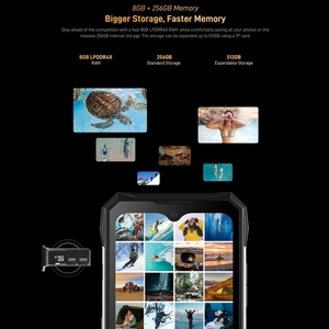 Nuevo Teléfono Resistente <span class=keywords><strong>Doogee</strong></span> <span class=keywords><strong>S89</strong></span> <span class=keywords><strong>Pro</strong></span> con Cámara de Visión Nocturna, 8 GB + 256 GB, Ocho Núcleos, Pantalla de 6.3 Pulgadas, Android 12 - Product Image 6