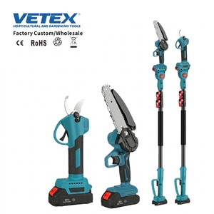 Sécateur Électrique Télescopique Sans Balais pour Branches Hautes, Batterie au Lithium Rechargeable, Construction en Fer, Branches Épaisses, Plastique - Product Image 1