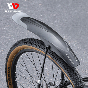 WEST BIKING guardabarros de bicicleta 26-29 pulgadas accesorios de bicicleta de moda guardabarros delantero y trasero guardabarros MTB - Product Image 6