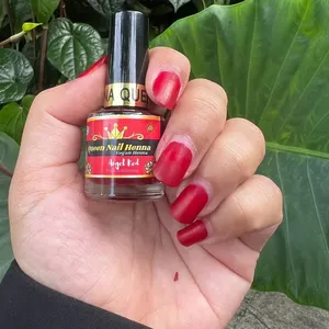 Garrafa de vidro personalizada para embalar creme de pasta de henna para unhas, 10 cores marrom vermelho verde, tinta de henna