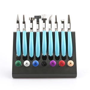 ชุดเครื่องมือซ่อมไขควงสำหรับแว่นตาประกอบด้วยคีมเก้าประเภทและไขควงเจ็ดประเภท - Product Image 6