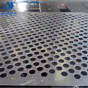 Lámina de Malla Perforada de Acero Inoxidable 304, Lámina de Malla Perforada de Acero Inoxidable 304 con Orificios Redondos, Metal Perforado - Product Image 1