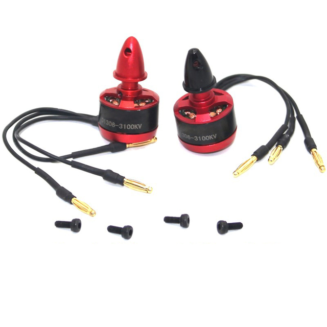 Factory Price D1306 3100KV 7.4V Brushless Electric DC Outrunner Motor CW CCW for RC Toys Model Airplane FPV