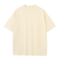 Femmes poids lourd t-shirts coupe décontractée ample 100% coton col rond à manches courtes T-shirt été décontracté basique T-shirt pour hommes