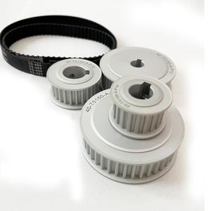 Pulegge in Alluminio OEM per Impieghi Gravosi, Alta Coppia T2.5 T5 T10 T20 AT5 AT10, Ruota Puleggia per Cinghia Dentata - Product Image 1