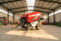 Presse à balles rondes pour la recyclage de la paille agricole, largeur de ramassage 1980 mm, puissance de maintien ≥80KW