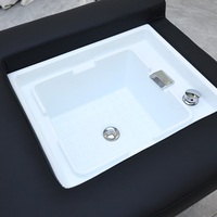 Lit de shampooing électrique thaïlandais haut de gamme, pédicure, spa capillaire thaïlandais avec massage, dossier relevable, spa capillaire avec lit de massage