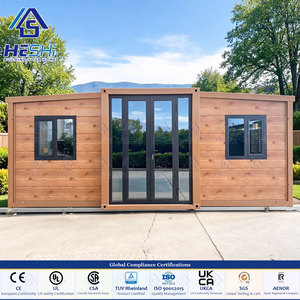 Maison conteneur extensible AISC 360 Frame Design 40Ft 20Ft, 2 ou 3 chambres, salle de bain, moderne, empilable, personnalisée, clé en main, bungalow - Product Image 1