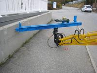 Bonne tour de forage mobile, support de forage pneumatique YT28 pour excavatrice