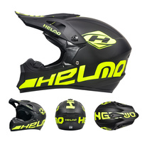 Casque de Moto Intégral Vente en Gros Usine Cross Tout-Terrain Motocross Karting en Matériau ABS Nouveau Système de Fermeture Rapide