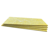 Panneau d'isolation thermique en laine de verre haute densité R213 |   Revêtement de conduit de climatisation et panneau acoustique pour plafond, mur et toit