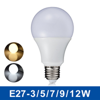 DC 12 V LED ampoule E27 lampes 3W 5W 7W 9W 12W variateur Led ampoules 12 Volts basse tension lampe d'éclairage