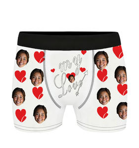 Calzoncillos Eróticos de Lujo Personalizados para Hombre |   Logotipo Fotográfico Privado Impreso Digitalmente Ecológico |   Pedido al por Mayor para Revendedores - Product Image 1