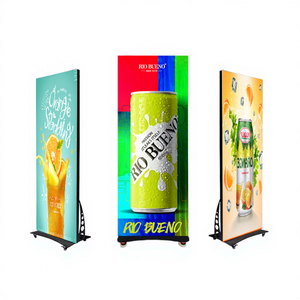 Pantalla LED para pósteres Full HD P2.5 de 640x1920 mm para interiores/exteriores con WiFi, ideal para publicidad y eventos. - Product Image 1