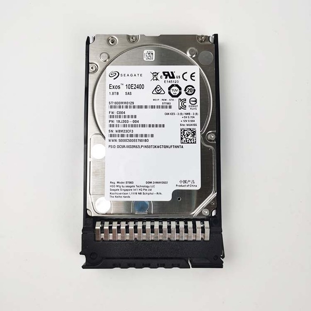 2.4TB SAS 10K Hard Drive for DELL/HPE/Lenovo/Xfusion Servers