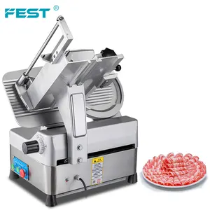 Papier Dunne Vlees Roll Vlees Snijmachine Automatische Vlees Verwerking Apparatuur Kom Chopper Voedsel Cutter Machine